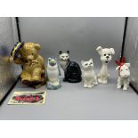 Assortment of Six Animal Figurines to include Wade
