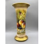 Royal Worcester Vase hand painted and signed by Wi