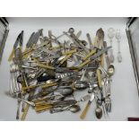 Large Collection of Silver Plated Cutlery.