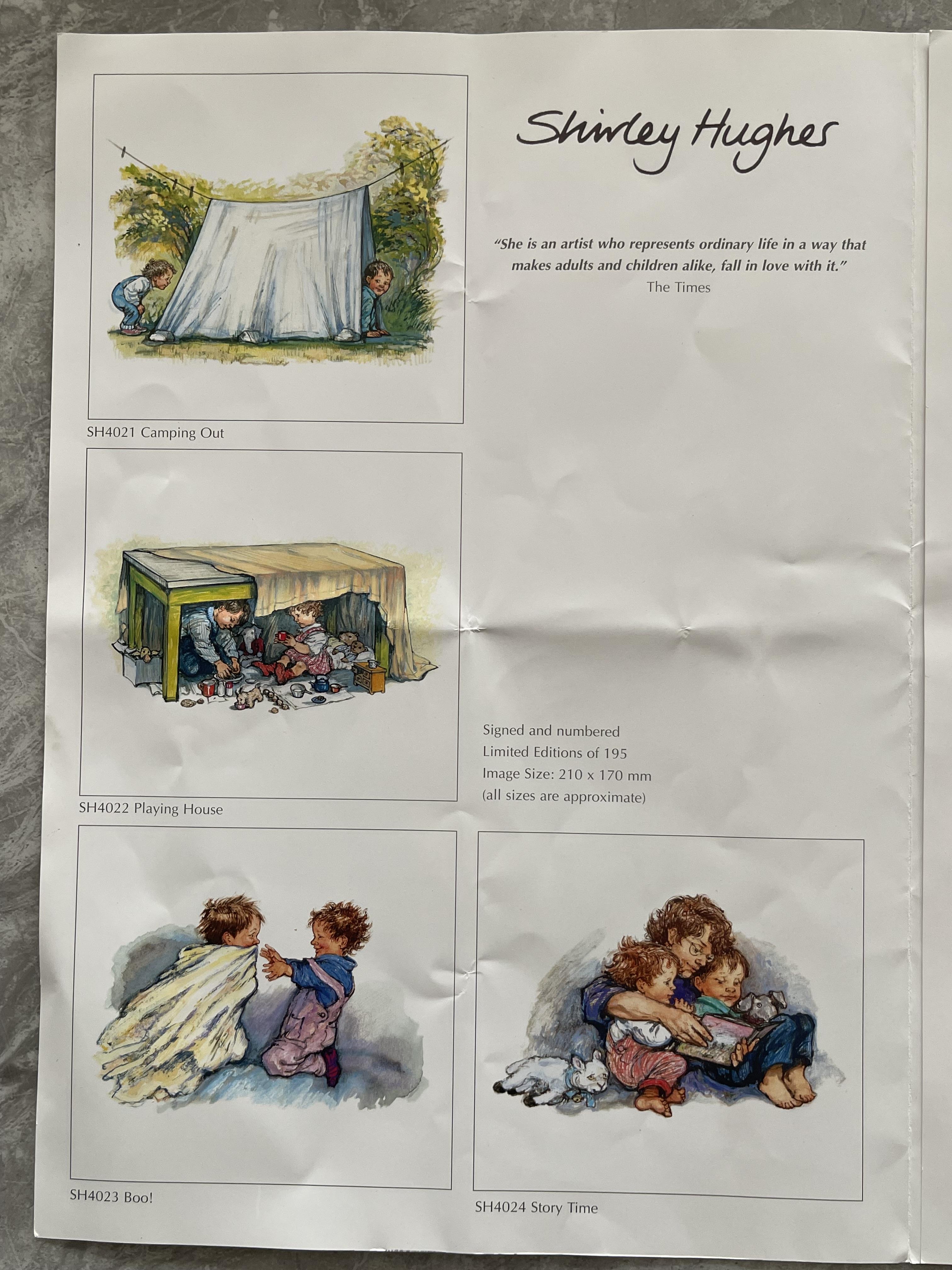 Fourteen Signed Giclée Prints by Shirley Hughes - - Image 46 of 51