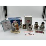 Boxed Coalport Characters - The Snowman - The Fini
