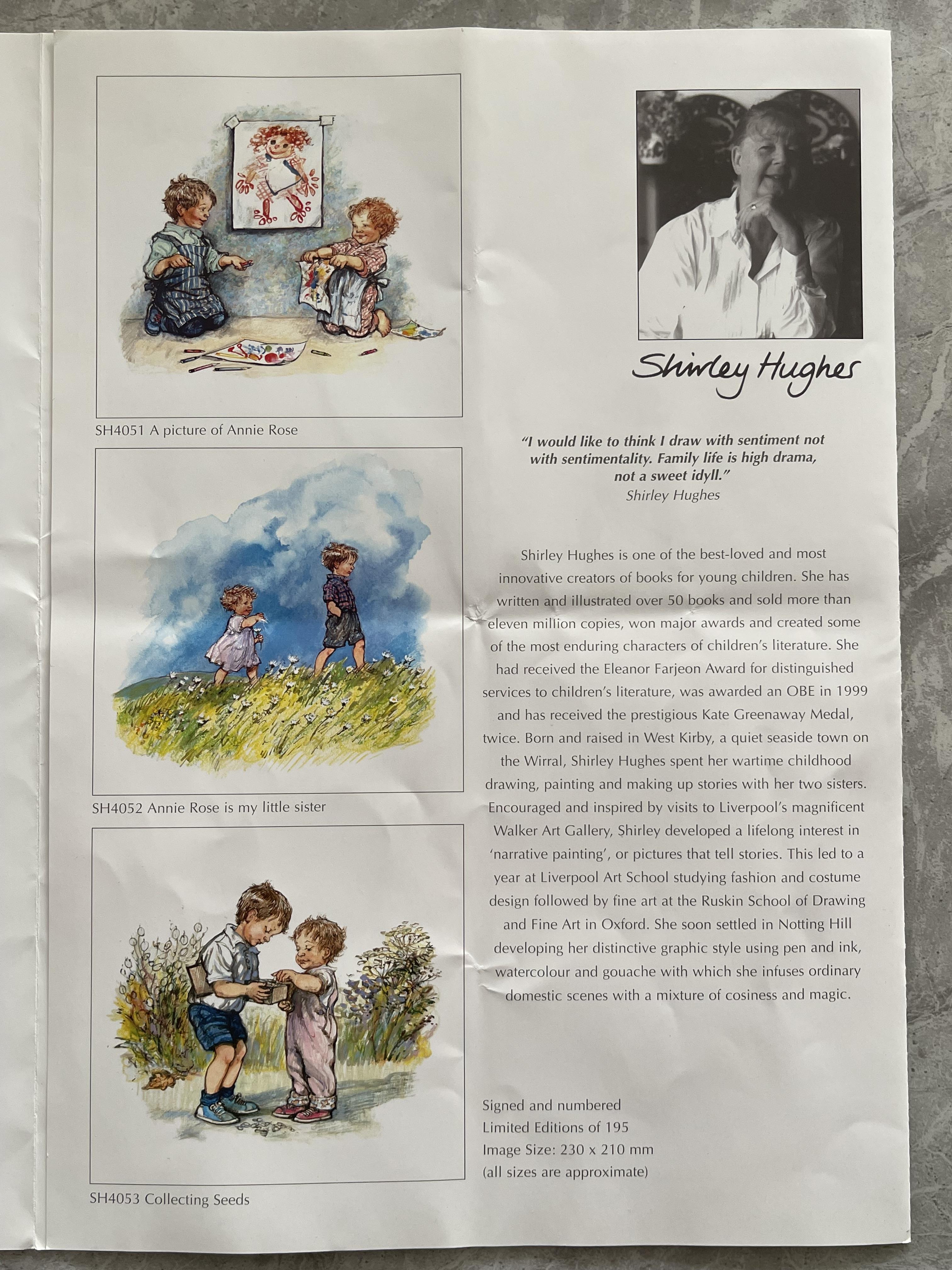 Fourteen Signed Giclée Prints by Shirley Hughes - - Image 49 of 51