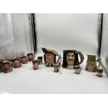 Collection of Toby/Character Jugs to include Royal
