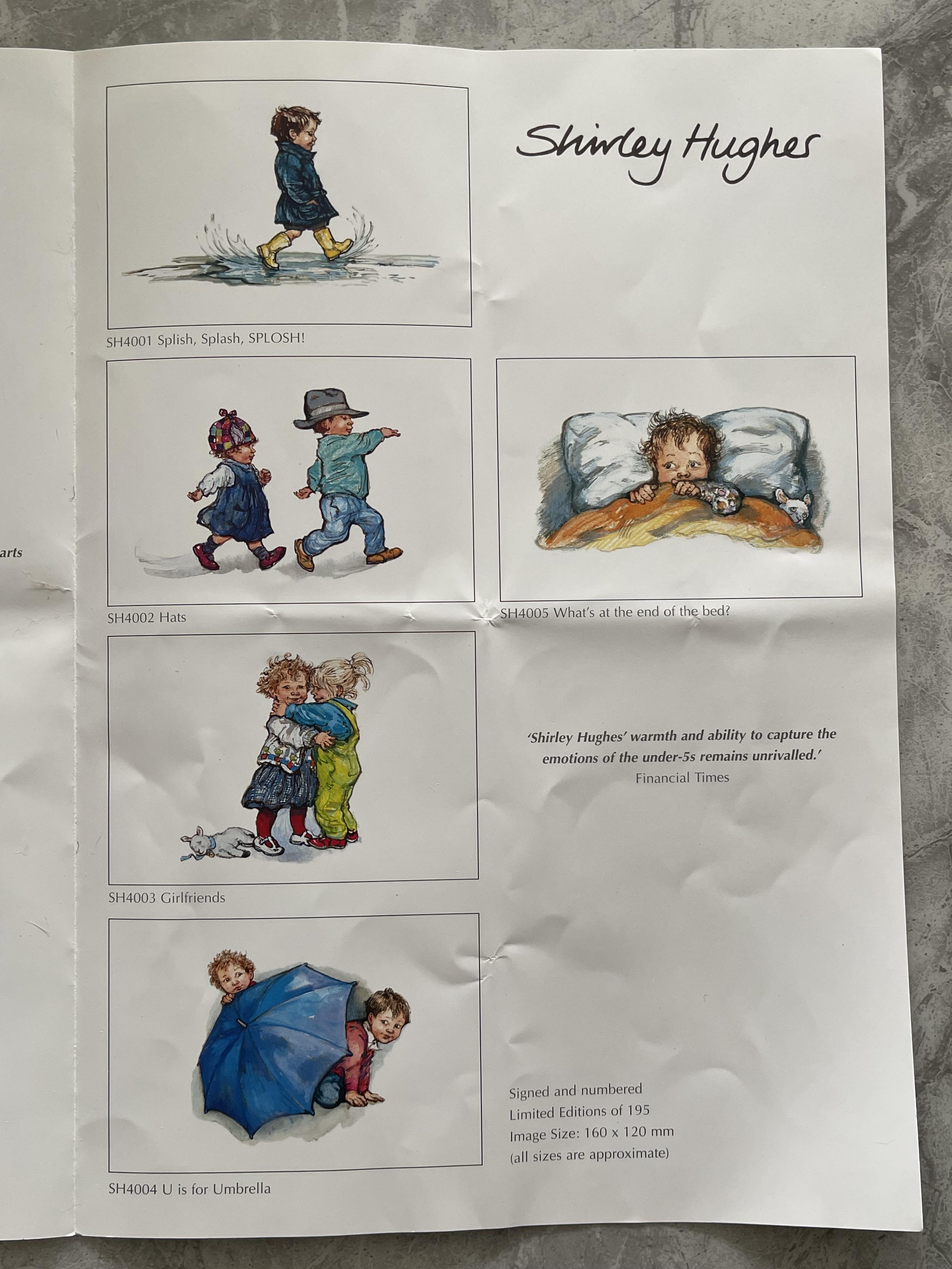 Fourteen Signed Giclée Prints by Shirley Hughes - - Image 48 of 51