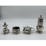 Assorted Mappin&Webb Condiment Holders.