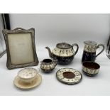 Assorted Lot to include HM Silver Pictures Frame,