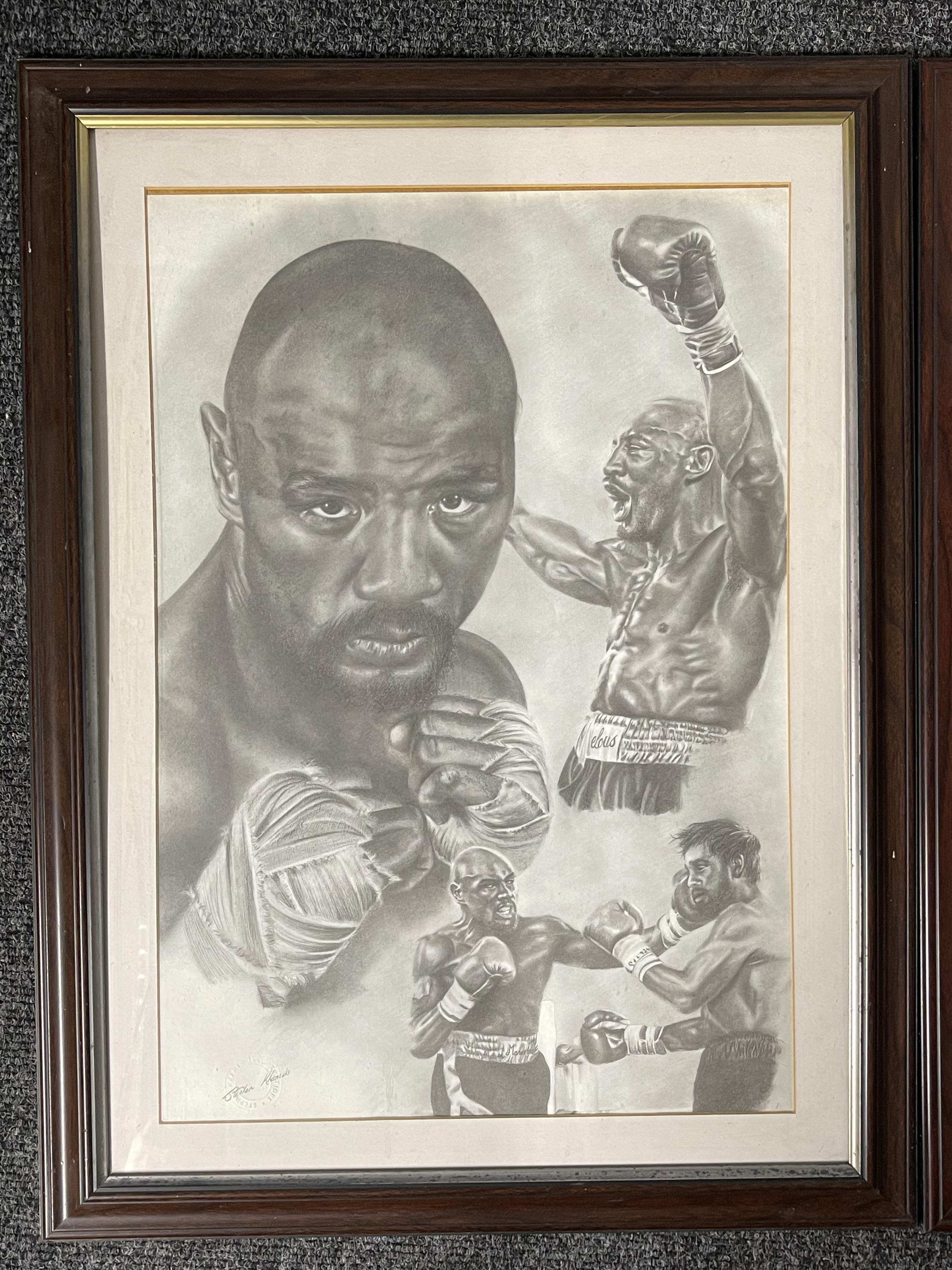 Collection of Six Framed Stephen Khamis Boxing Pri - Bild 8 aus 14