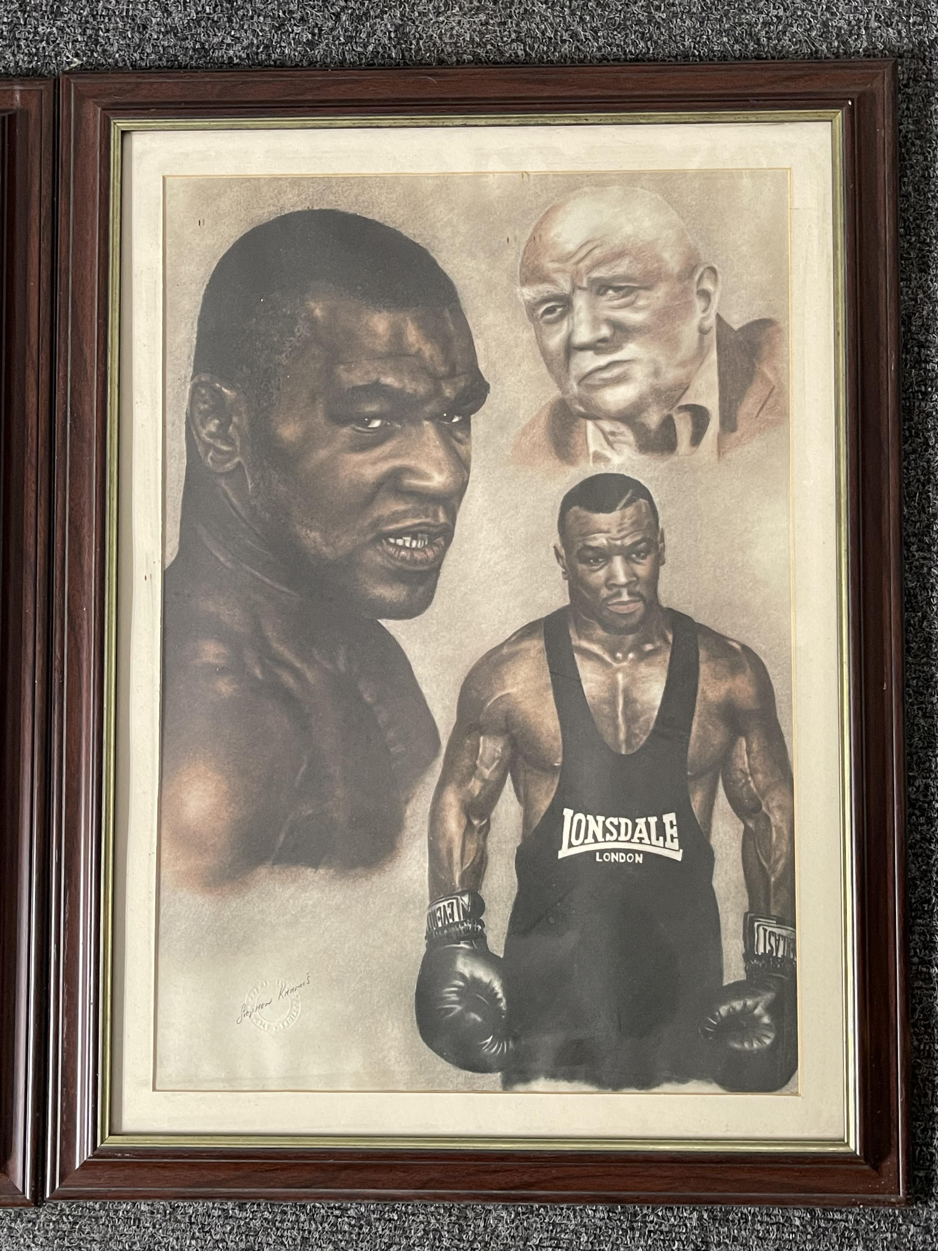 Collection of Six Framed Stephen Khamis Boxing Pri - Bild 12 aus 14