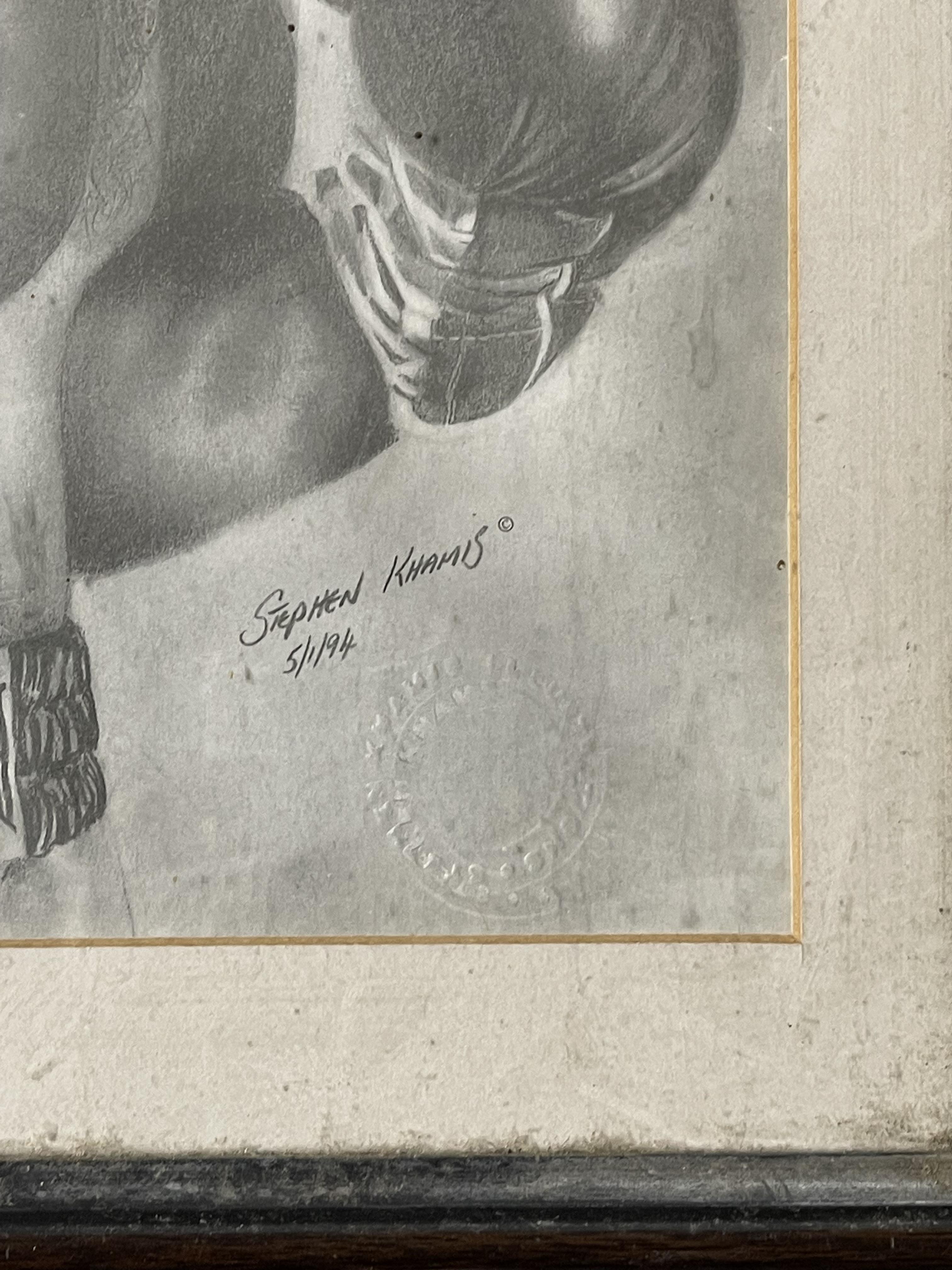 Collection of Six Framed Stephen Khamis Boxing Pri - Bild 3 aus 14