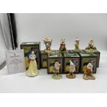 Boxed Royal Doulton Disney's Snow White and the Se