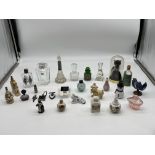 Collection of Antique and Vintage Perfume Bottles