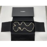 Boxed Chanel Pearl Necklace. Absolutely amazing c