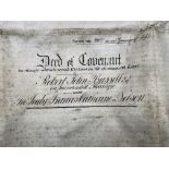 Deed Of Covenant, dated 22nd of January 1855. Dee