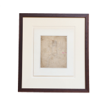 18th Century Basholi Sketch-very rare