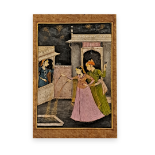 JAIPUR SCHOOL MINIATURE PAINTING 28.7 X 18.6 CM