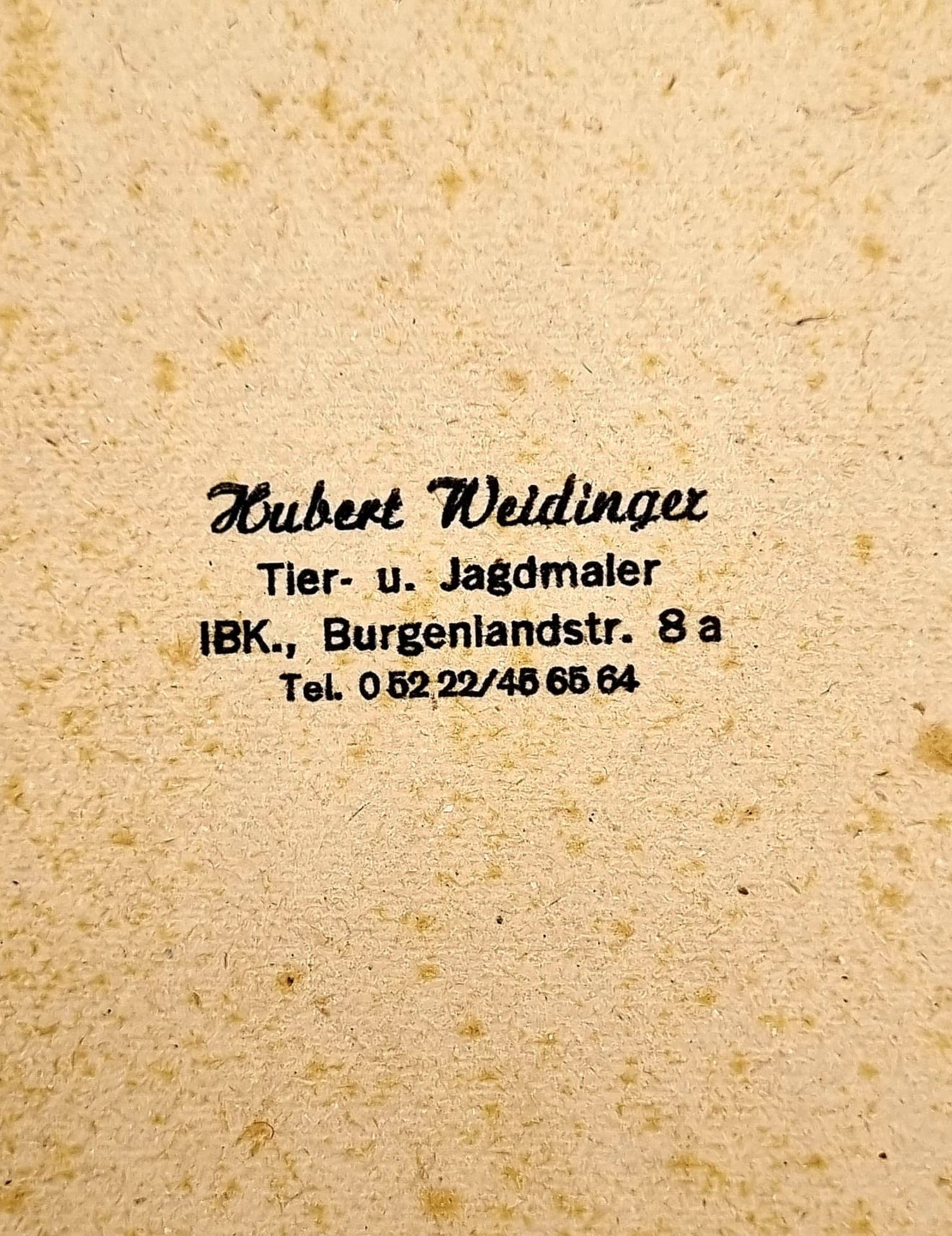 Hubert Weidinger (Wien 1951 geb. ) , Aquarell auf Papier, links unten signiert und datiert: 1979 , - Bild 3 aus 3