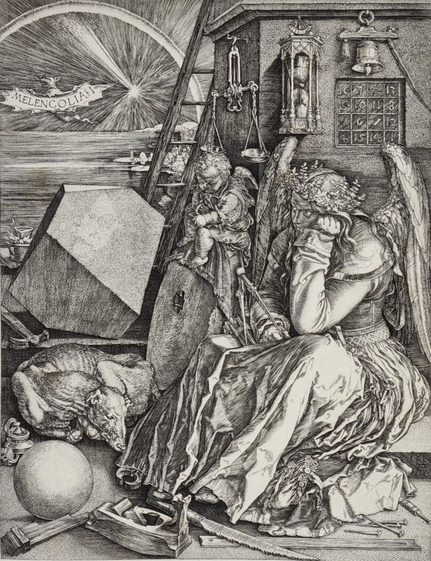 Albrecht Dürer,(1471-1578), Kupferstiche , Urgetreue Nachbildung der Reichsdruckerei Berlin , Blatt