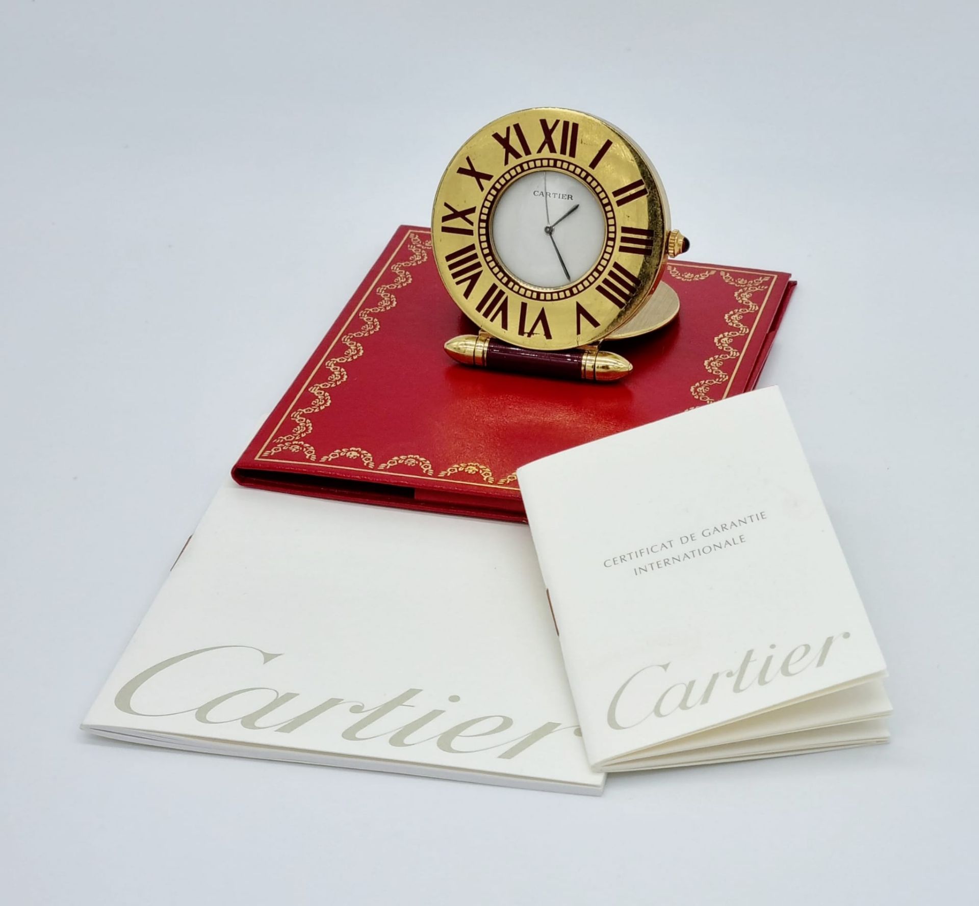 Cartier, Tischuhr , Quartz, Herstellungsjahr 2000, Gehäusenr: 891103068, Gehäusedurchmesser: 58,7mm