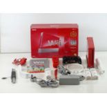 Super Mario Bros 25th Anniversary Wii console - released in 2010 - console, controller and