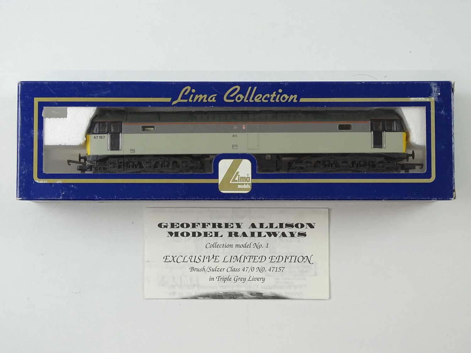 A group of LIMA OO Gauge class 47 diesel locomotives, in various liveries, all limited editions - - Image 4 of 5