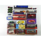 A mixed group of diecast lorries by EFE, CORGI CLASSICS etc - G/VG in G boxes where boxed (Q)