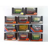 A mixed group of 1:76 scale buses by EFE in various liveries - VG in G/VG boxes (11)
