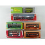 A group of 1:76 scale buses by CREATIVE MASTER NORTHCORD and BRITBUS - VG/E in G/VG boxes (6)