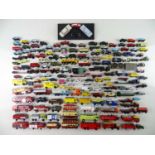 A large quantity of unboxed 1:76 scale diecast vehicles by OXFORD DIECAST, HORNBY and others - G/VG,