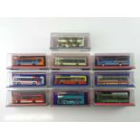 A mixed group of 1:76 scale buses by Corgi OOC in various liveries - VG in G/VG boxes (10)