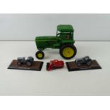 A group of mixed scale diecast tractors - G unboxed (4)