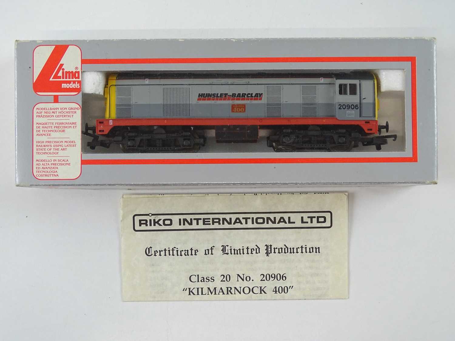 A group of LIMA OO Gauge class 20 diesel locomotives, in various liveries, one with couplings - Image 2 of 3