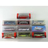 A mixed group of 1:76 scale coaches by CORGI OOC in various liveries - VG in G/VG boxes (10)