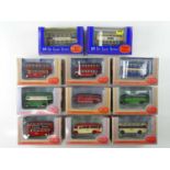 A mixed group of 1:76 scale buses by EFE in various liveries - VG in G/VG boxes (11)