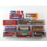 A mixed group of 1:76 scale buses by Corgi OOC in various liveries - VG in G/VG boxes (11)