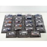 A quantity of 1:43 scale police vehicles by DEAGOSTINI - VG/E in G/VG in original sealed packets (