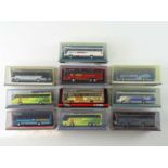 A mixed group of 1:76 scale coaches by CORGI OOC in various liveries - VG in G/VG boxes (10)