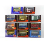 A mixed group of 1:76 scale buses by EFE in various liveries - VG in G/VG boxes (11)