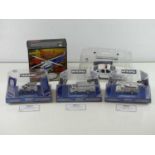 A group of 1:64 and 1:43 scale police vehicles by CODE 3 COLLECTIBLES - VG in G/VG boxes (5)