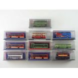 A mixed group of 1:76 scale buses by Corgi OOC in various liveries - VG in G/VG boxes (10)