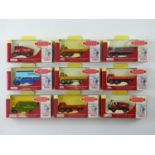 A group of 1:76 scale lorries from the TRACKSIDE range - VG in G/VG boxes (9)