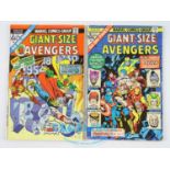 GIANT-SIZE AVENGERS #3 & 5 (2 in Lot) - (1975 - MARVEL) - Story continued from The Avengers #