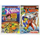 UNCANNY X-MEN #123 & 124 - (2 in Lot) - (1979 - MARVEL - UK Price Variant) - Spider-Man, Colleen