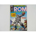 ROM #1 - (1979 - MARVEL) - Origin and First appearance of Rom + First appearances of Brandy Clark