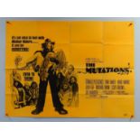 THE MUTATIONS (1974) - UK quad - folded (1 in lot)