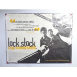 LOCK, STOCK AND TWO SMOKING BARRELS (1998) - UK quad with a few condition issues - rolled (1 in