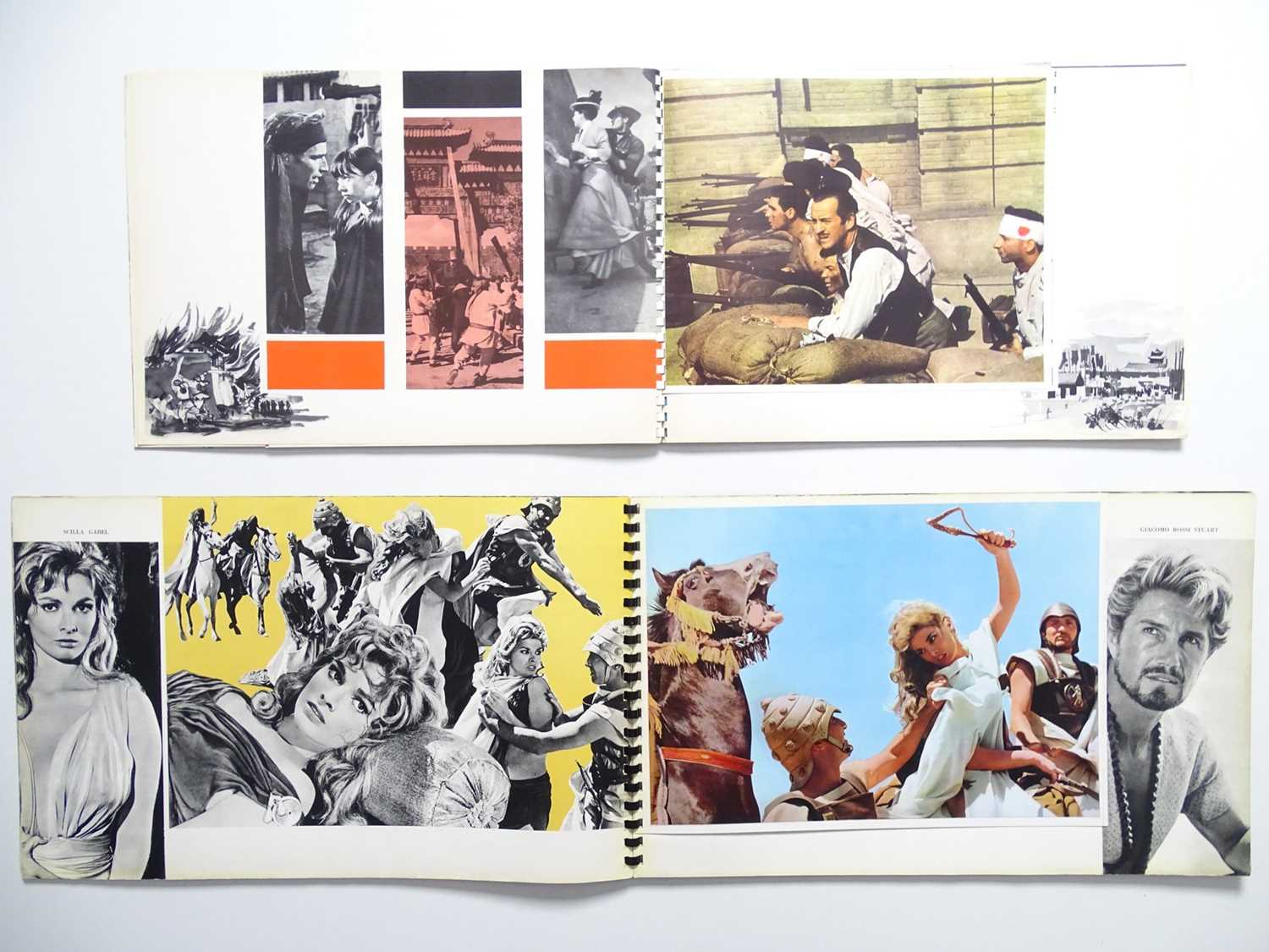 A quantity of large format film brochures to include FIFTY FIVE DAYS AT PEKING (1963) and SODOMA Y - Image 4 of 12