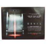 A group of UK Quad film posters to include: DEVIL; PSYCHO; SINISTER; ALIEN: COVENANT; FRIGHT