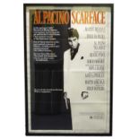 SCARFACE (1983) - US one sheet presented framed and glazed - poster was in excellent condition prior