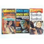 A group of monster related magazines to include 'Supernatural' #1 and #2, 'Modern Monsters' and '