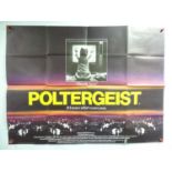 POLTERGEIST (1982) - Folded UK quad (1 in lot)